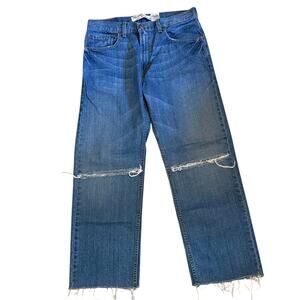 Vintage Levi's 559 Relaxed Straight Custom Distressed Jeans Tag Size 32x30